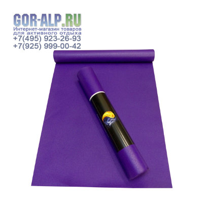 Коврик для йоги "Yin-Yang Studio" 3 мм фиолетовый